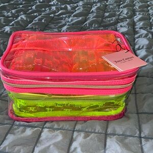 Juicy Couture neon cosmetics bag 🩷🧡💚